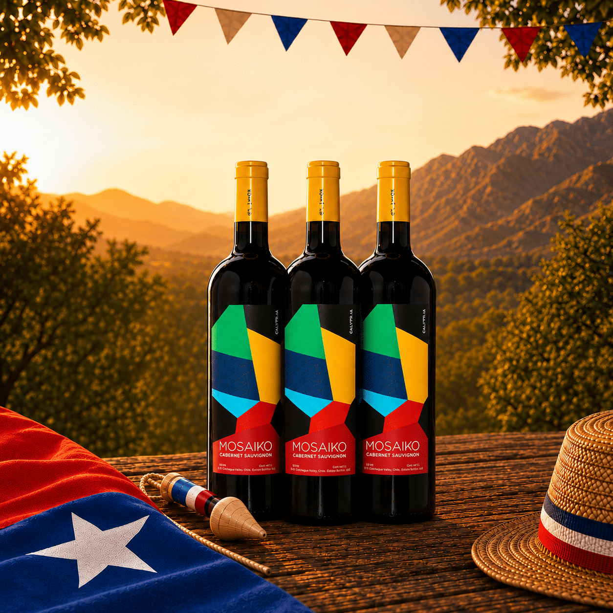 3x2 Mosaiko Cabernet Sauvignon - Calyptra Wines