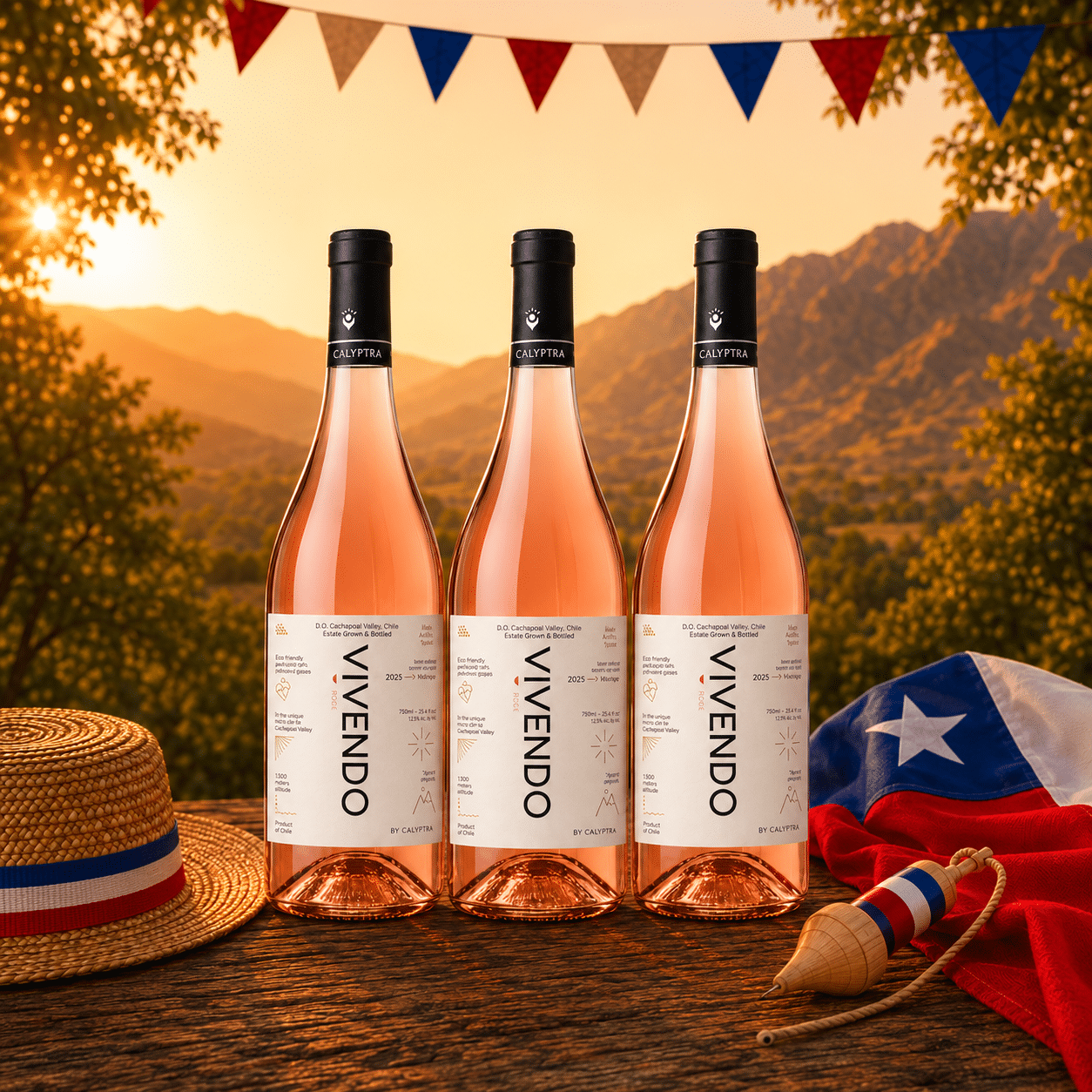 3x2 Rose Vivendo - Calyptra Wines